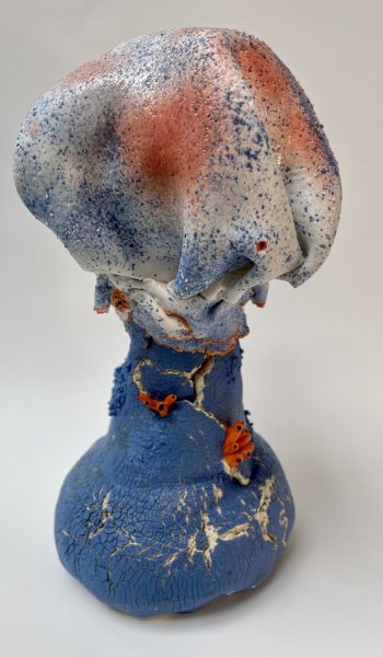 Sculpture champignon vue de face